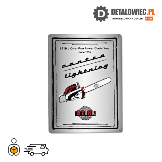 STIHL Tabliczka blaszana "HERITAGE"
