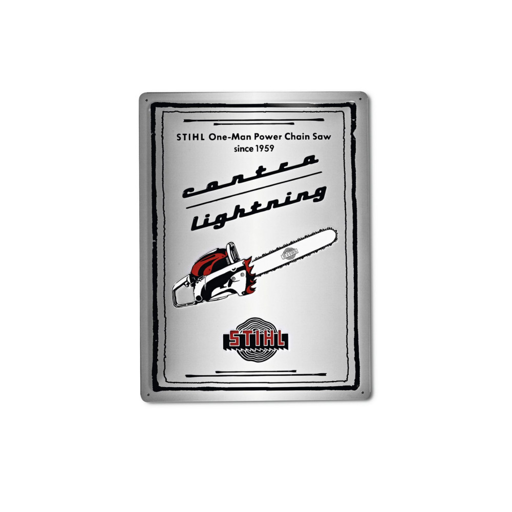 STIHL Tabliczka blaszana "HERITAGE"