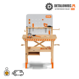STIHL Drewniany stół warsztatowy dla dzieci