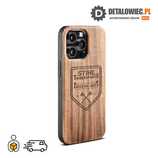 STIHL Drewniane etui AXE na telefon: iPhone 12/12 Pro