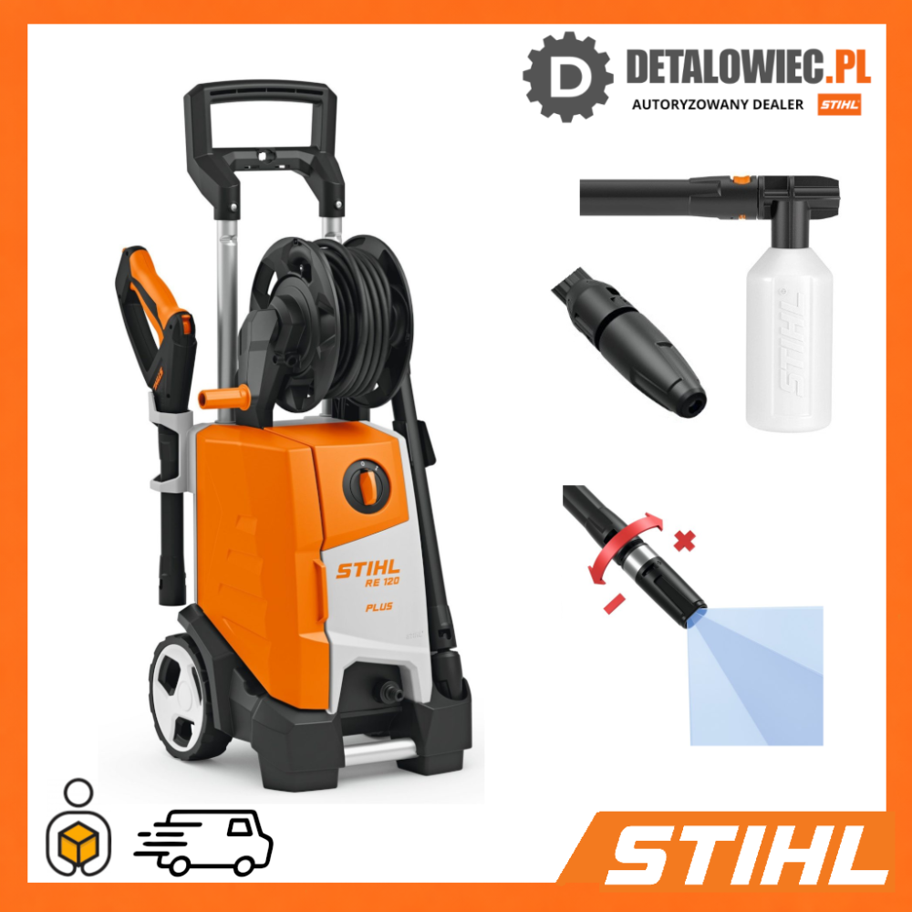 STIHL RE 120 PLUS Myjka wysokociśnieniowa elektryczna